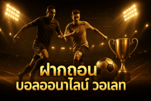 ฝากถอน บอลออนไลน์ วอเลท