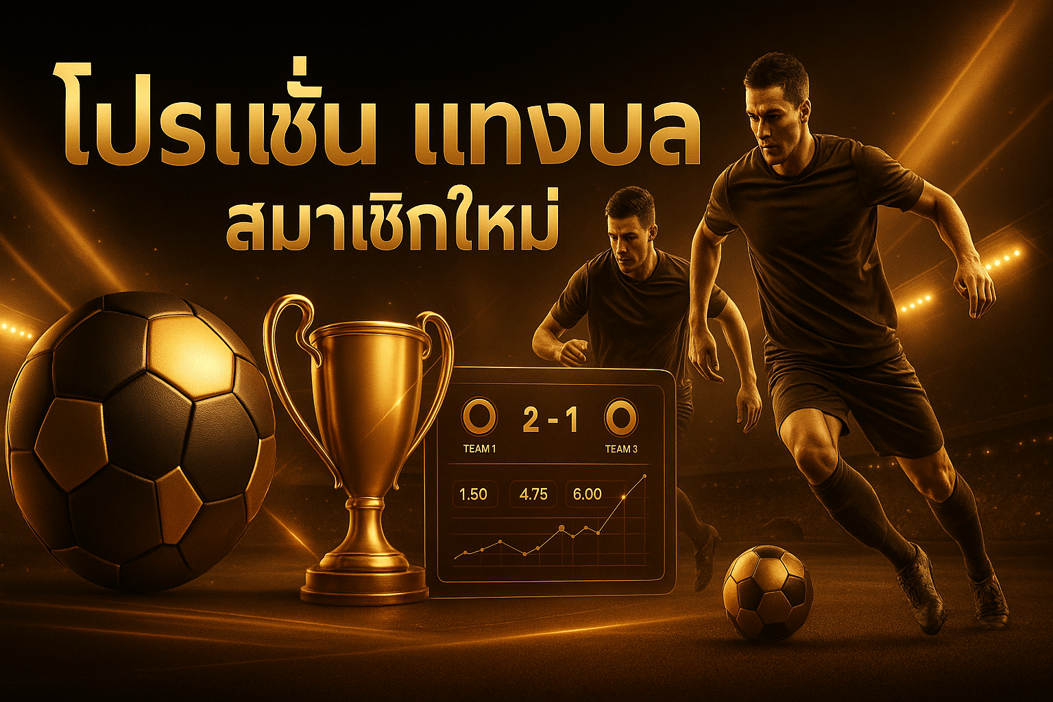 โปรโมชั่น แทงบอล สมาชิกใหม่