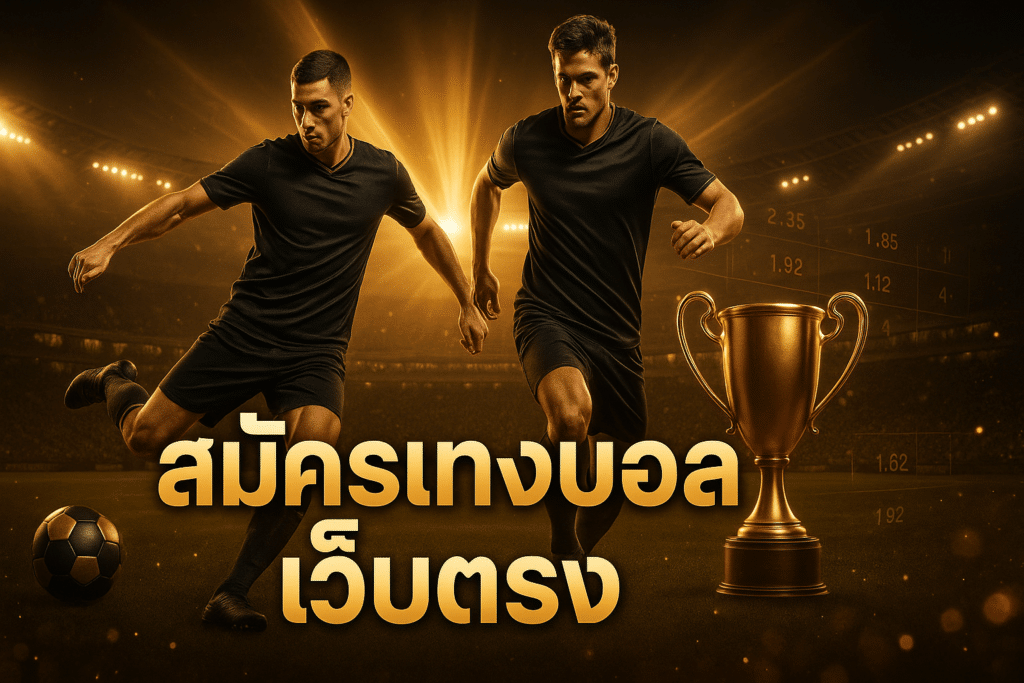 สมัครแทงบอล เว็บตรง