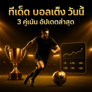 ทีเด็ด บอลเต็ง วันนี้